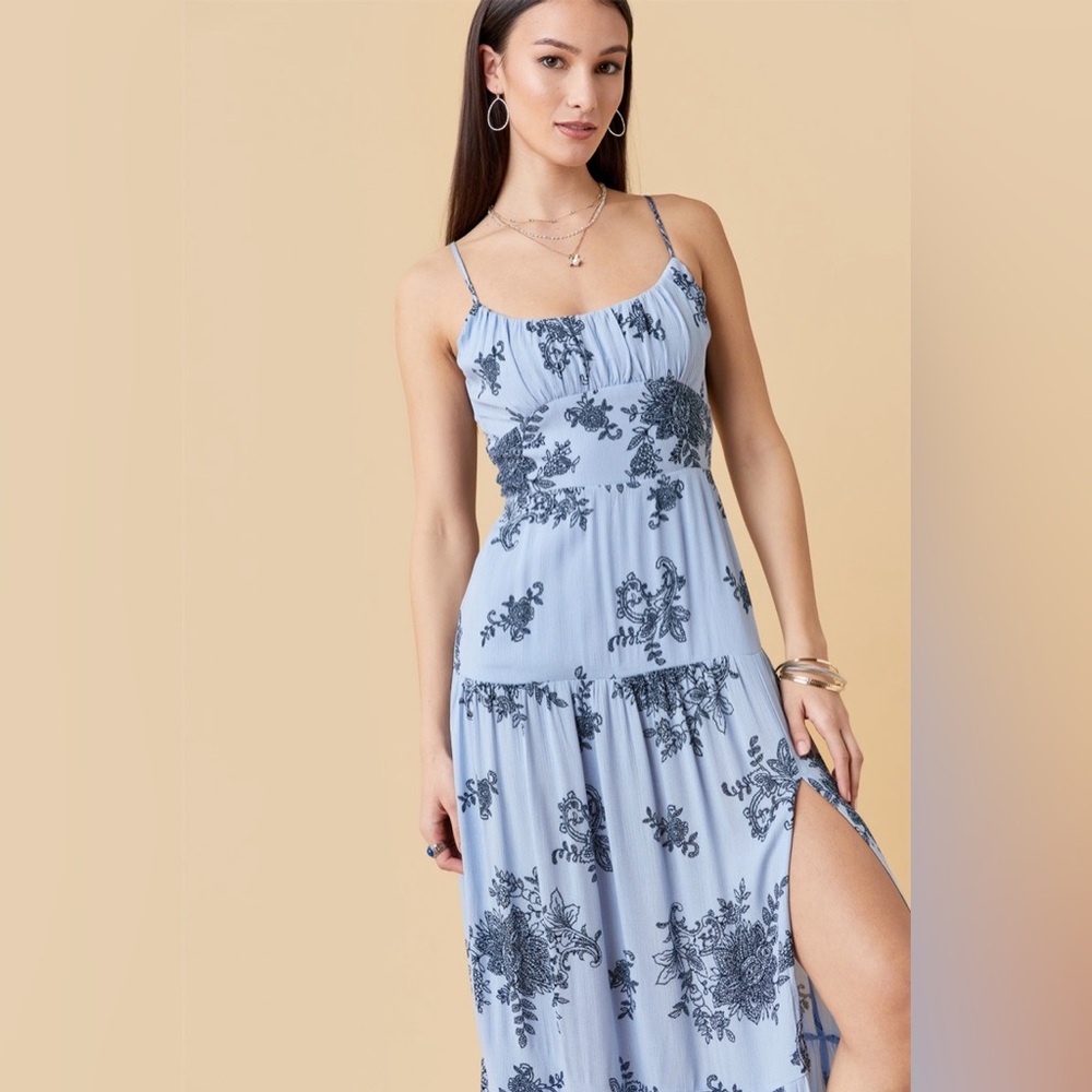 Francesca’s maxi dress